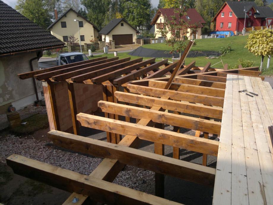 Zbourání staré a stavba nové garáže – foto 48