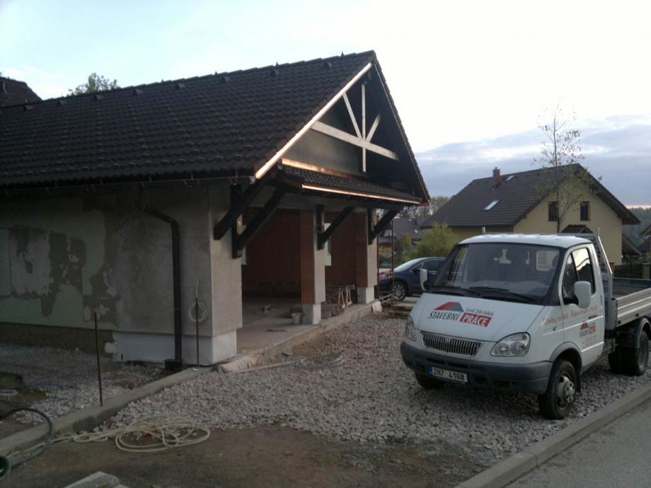 Zbourání staré a stavba nové garáže – foto 52