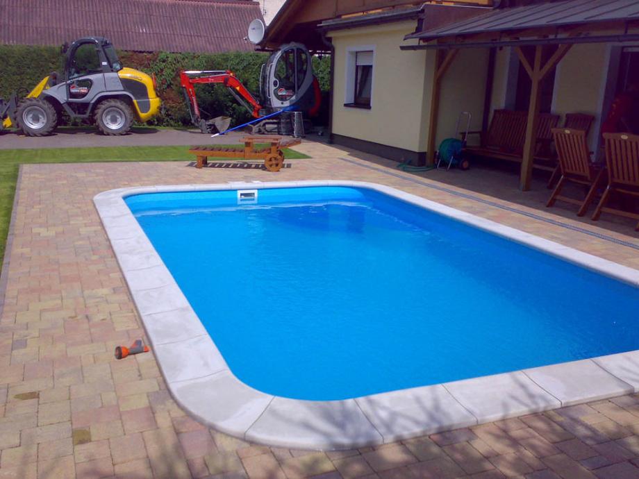 Stavba bazénu – foto 29