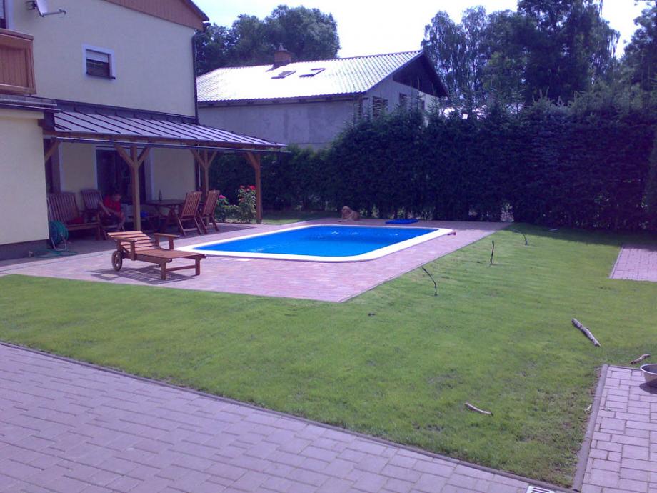 Stavba bazénu – foto 35