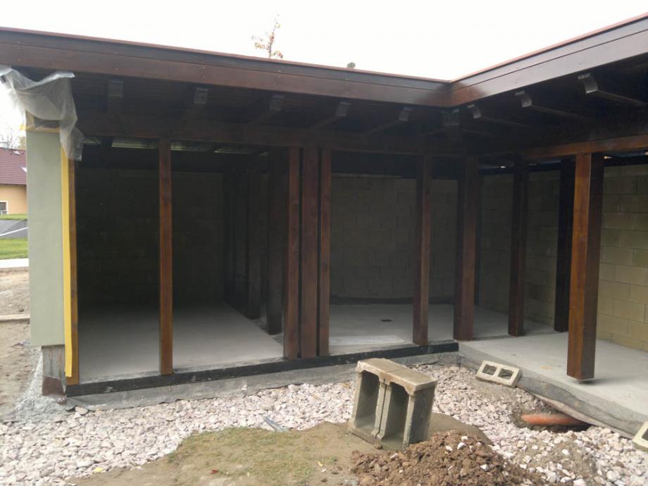 Zbourání staré a stavba nové garáže – foto 58