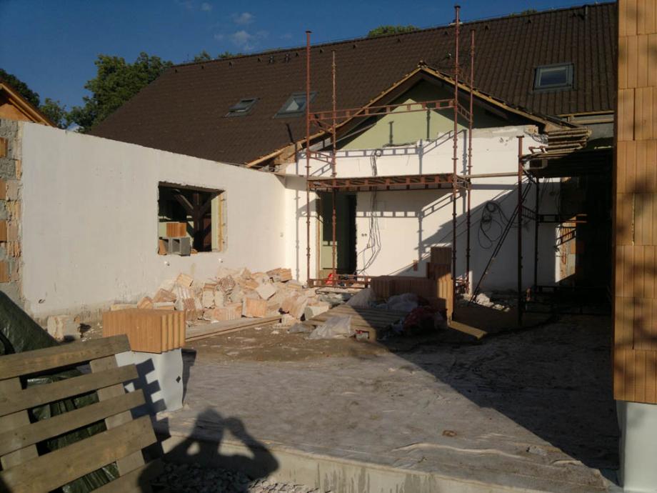 Zbourání staré a stavba nové garáže – foto 28
