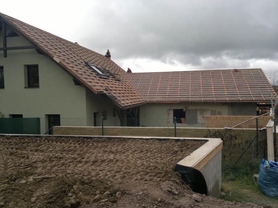 Zbourání staré a stavba nové garáže – foto 42
