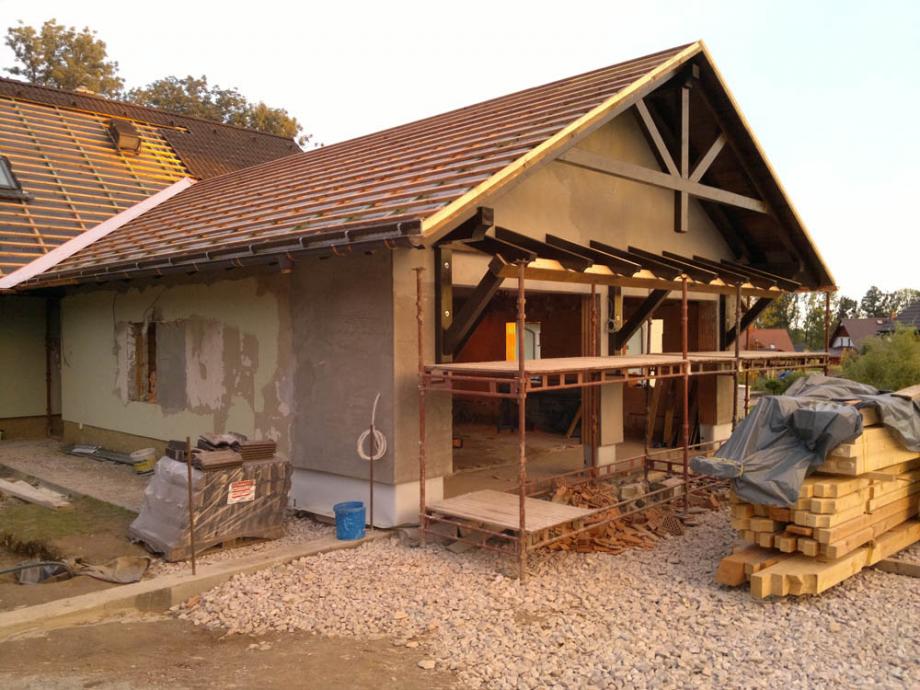 Zbourání staré a stavba nové garáže – foto 44