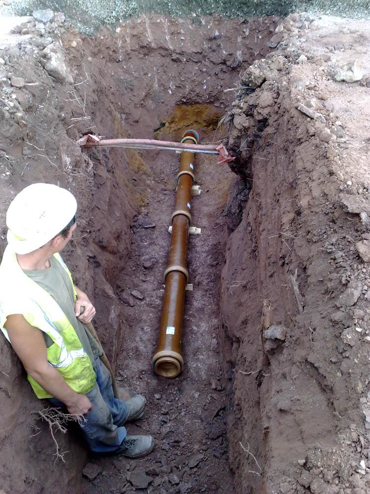 Základová deska a ležatá kanalizace – foto 7
