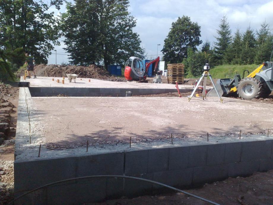 Základová deska a ležatá kanalizace – foto 20