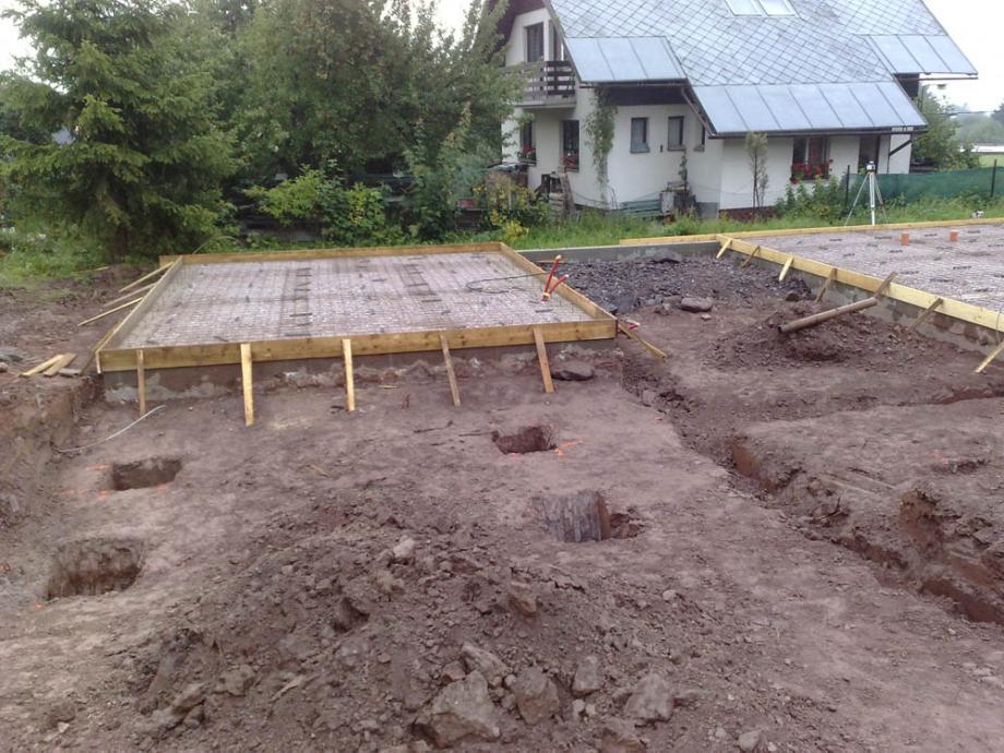 Základová deska a ležatá kanalizace – foto 24