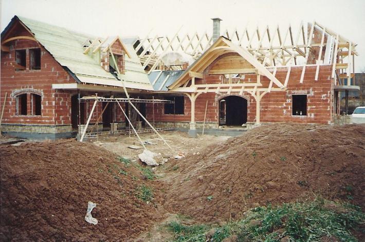 Stavba rodinného domu na klíč – Dolní Branná – foto 5