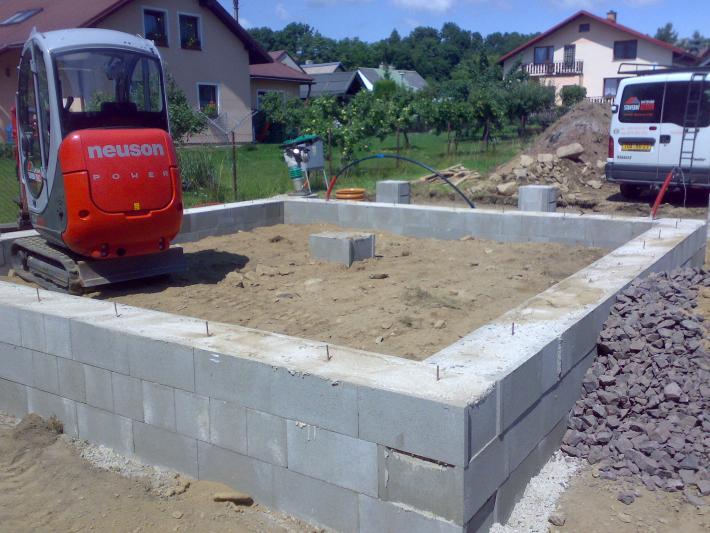 Základové konstrukce rodinného domu – foto 4