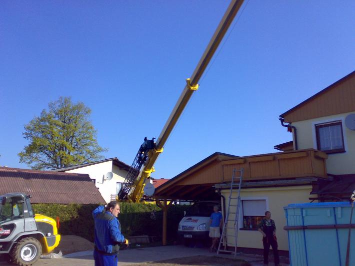 Stavba bazénu – foto 17