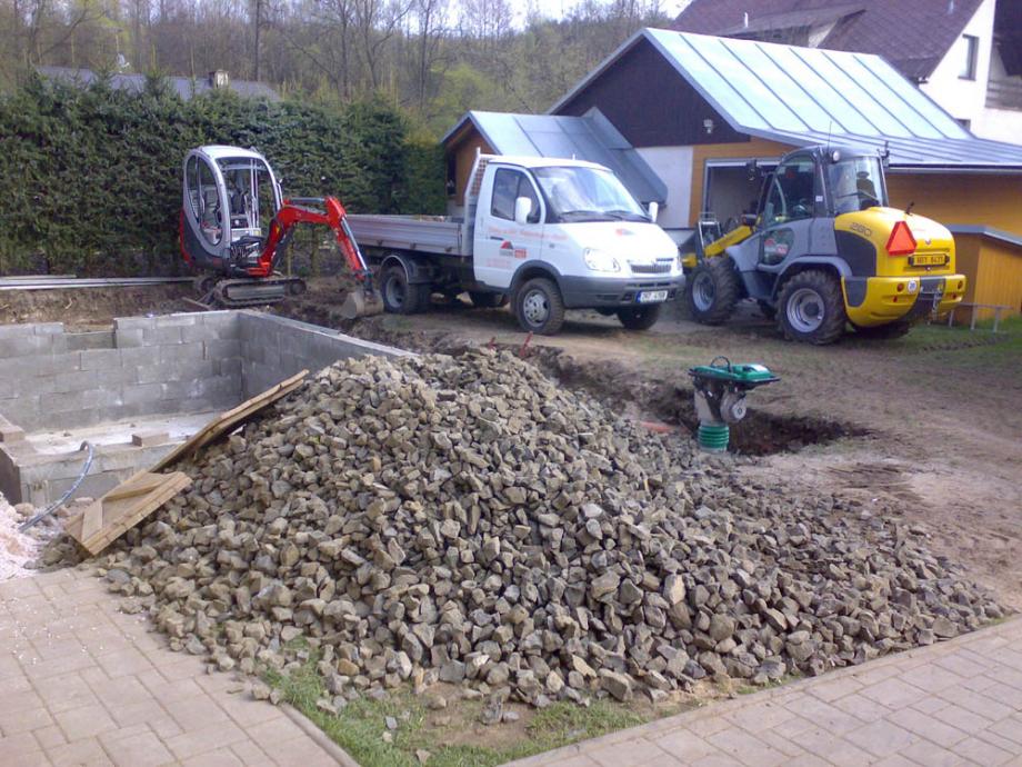 Stavba bazénu – foto 13