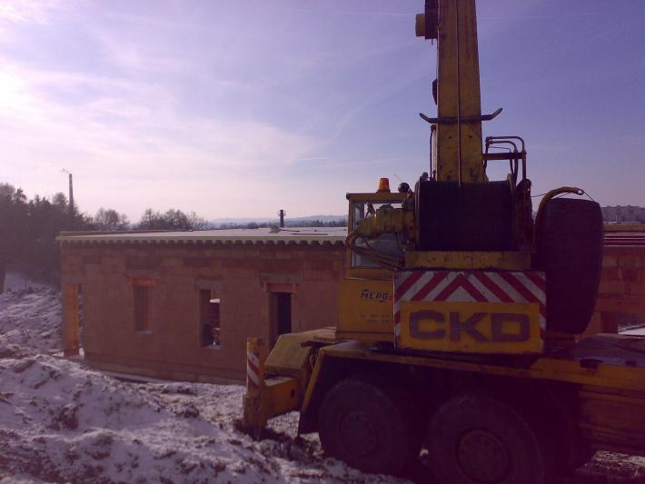 Stavba nízkoenergetického domu – foto 34