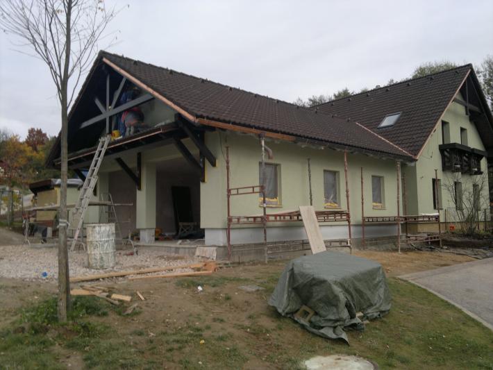 Zbourání staré a stavba nové garáže – foto 54