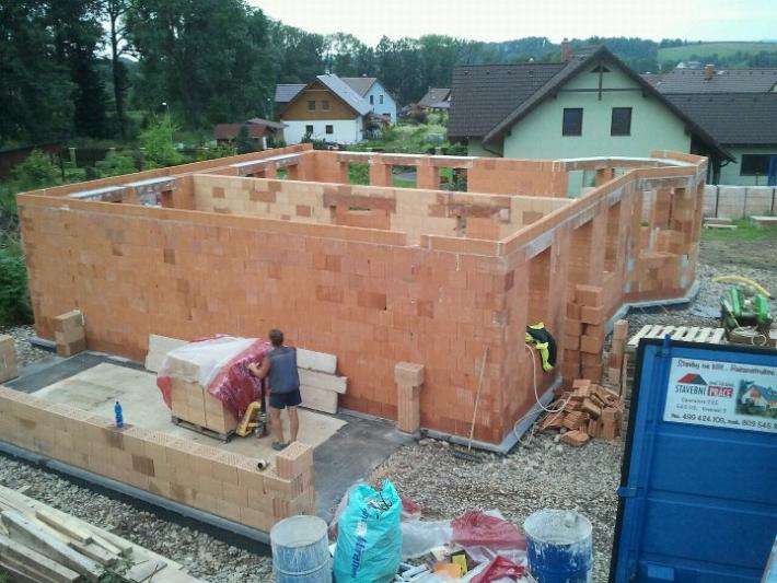 Výstavba rodinného domu Lánov – foto 4